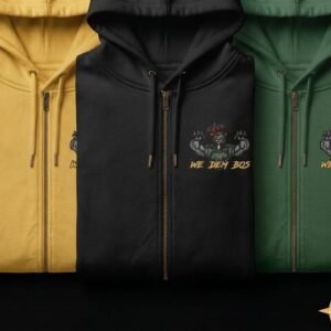 Pod Adult Fleece Full Zip Hoodie - Full Color