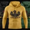 Men's Midweight Polyester Fleece Hooded Sweatshirt