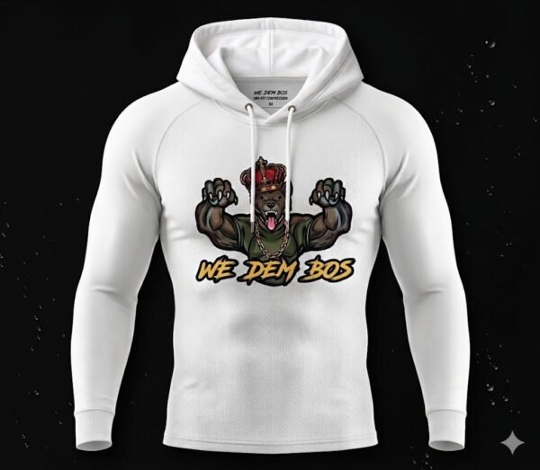 Men's Midweight Polyester Fleece Hooded Sweatshirt